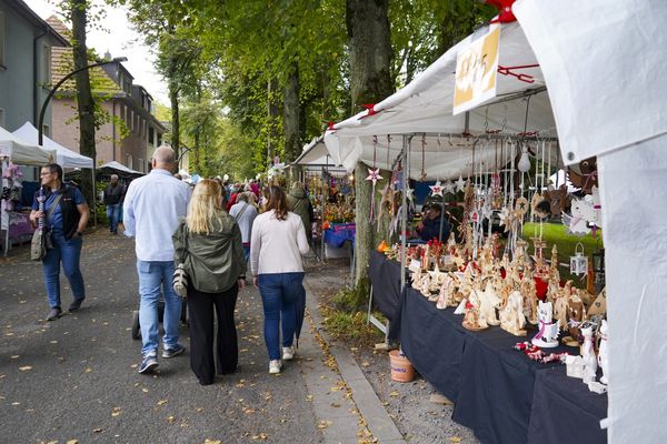 Für den Kunsthandwerkermarkt beim diesjährigen VolksParkFest gibt es nur noch wenige freie Plätze. Foto: Stadt Marl / Pressestelle