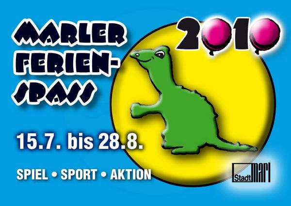 Das Logo für den Marler Ferienspaß 2010