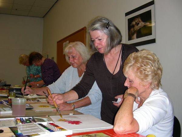 Gruppenbild Aquarelle