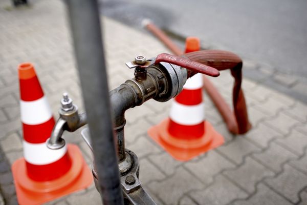 Gelsenwasser sichert Wasserleitung