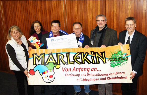 TSV Marl-Hüls spendet 1.025 Euro an MarleKiN