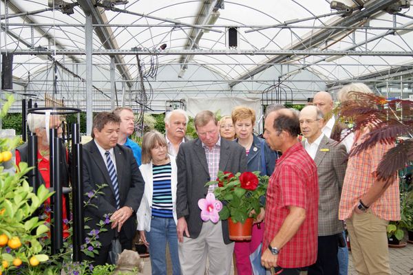 Firmenbesuch Pasch Gartenbaumschule