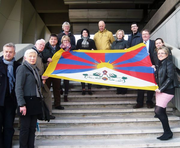 Marl zeigt Solidarität mit Tibet