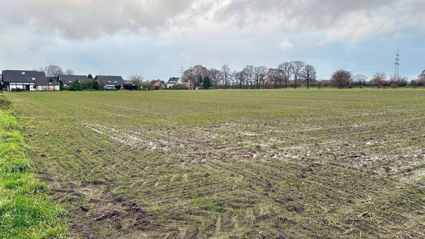 Im Marler Norden am Wesel-Datteln-Kanal entsteht ein neues, attraktives Neubaugebiet. Foto: Stadt Marl / Pressestelle