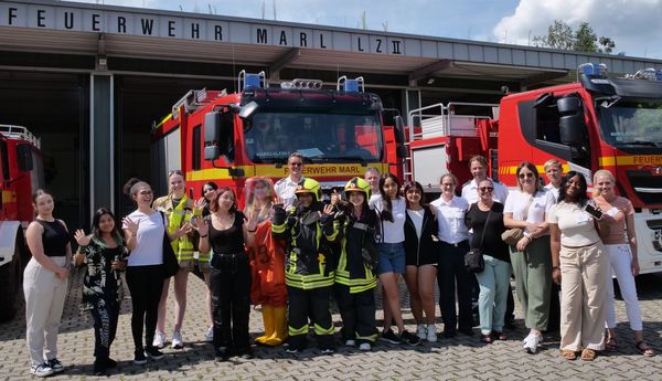 Viel Abwechslung bescherte der Tag auch bei der Feuerwehr.