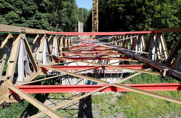 Es geht voran an der Hervester Brücke. Foto: Kreis Recklinghausen