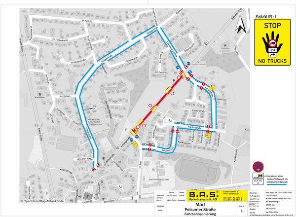 Polsumer Straße: Bauarbeiten in den letzten Zügen