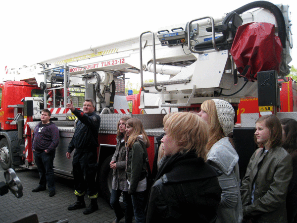 ...bei der Marler Feuerwehr...