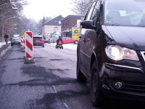 Straßenschaden auf dem Dümmerweg